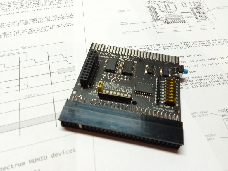 【unico】ALBERO AV low board Karta portu wejścia/wyjścia (8 x GPIO) - MUMIO dev. #00